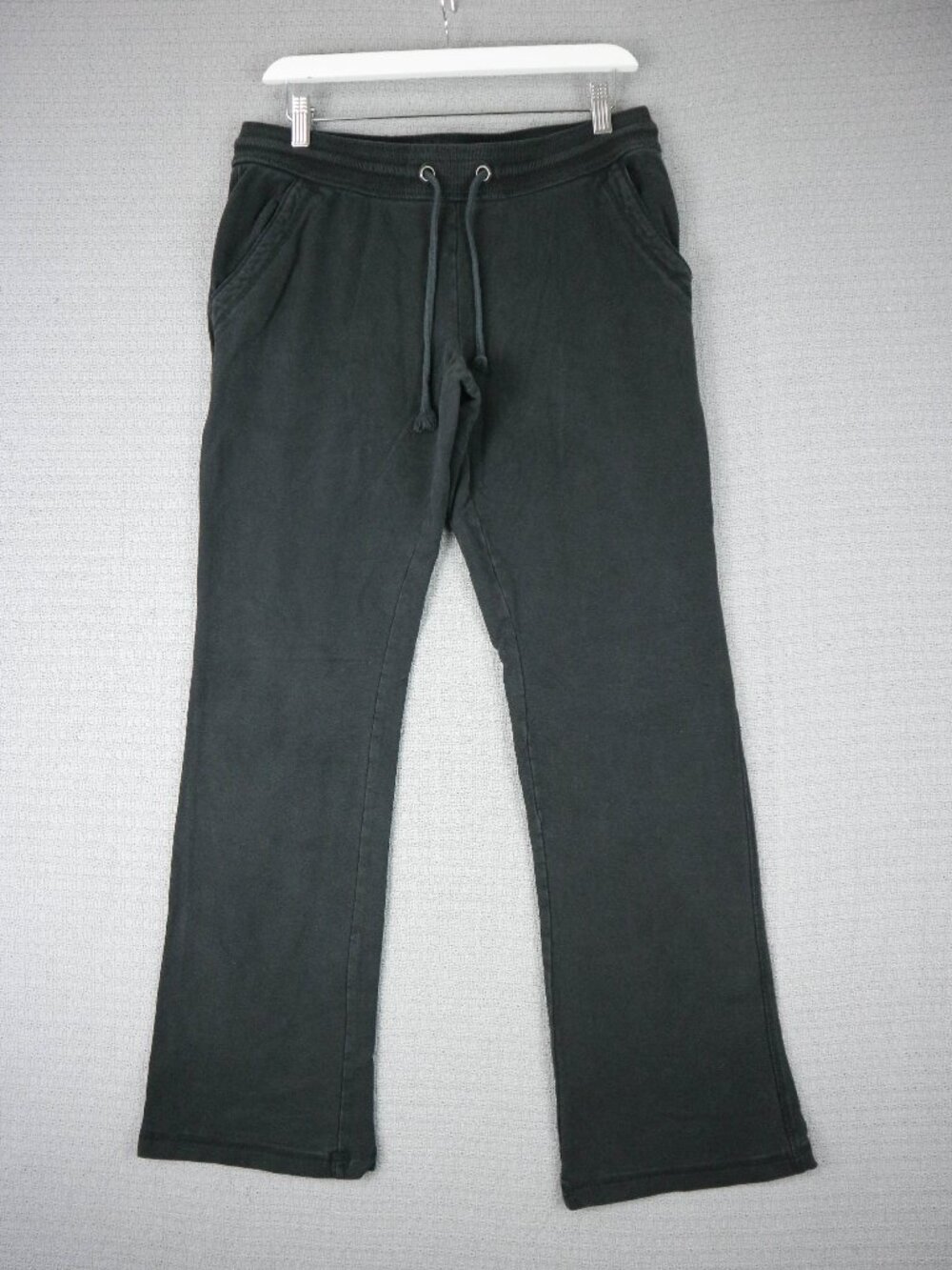 G:21 Straight Cut Flare Faded Black Womens Sweat Pants  VIntage Large